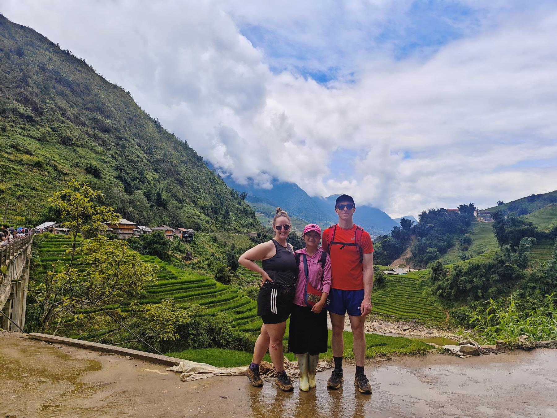 Rice terraces above Lao Chai Village