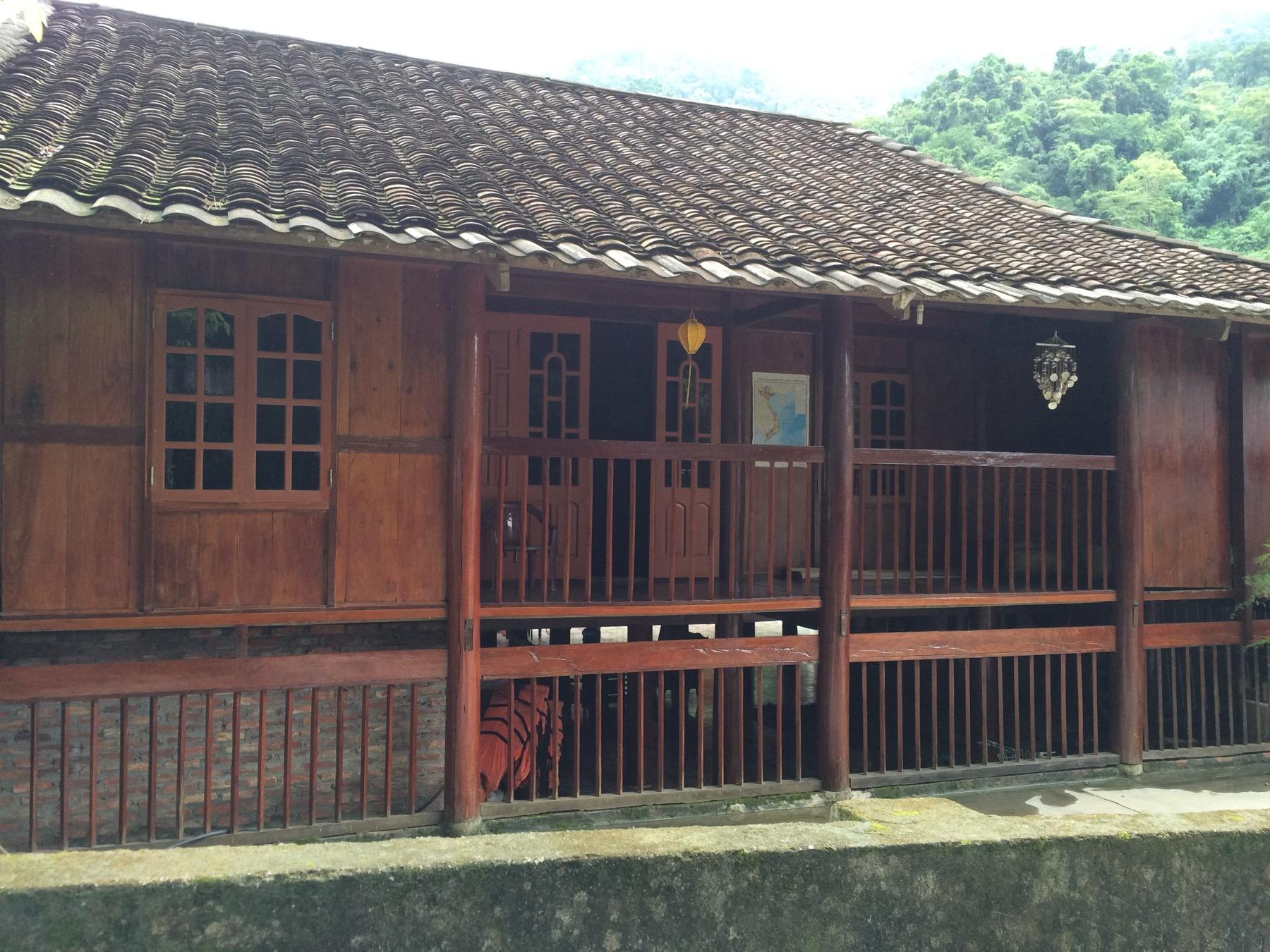 Stilt houses in Ta Van Village